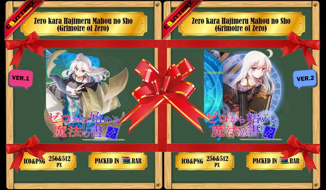 Wallpaper Zero Kara Hajimeru Mahou No Sho Folder Icon Pack By HD