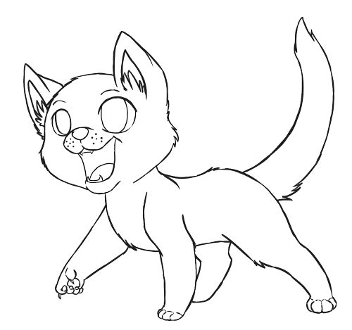 Kitty LineArt