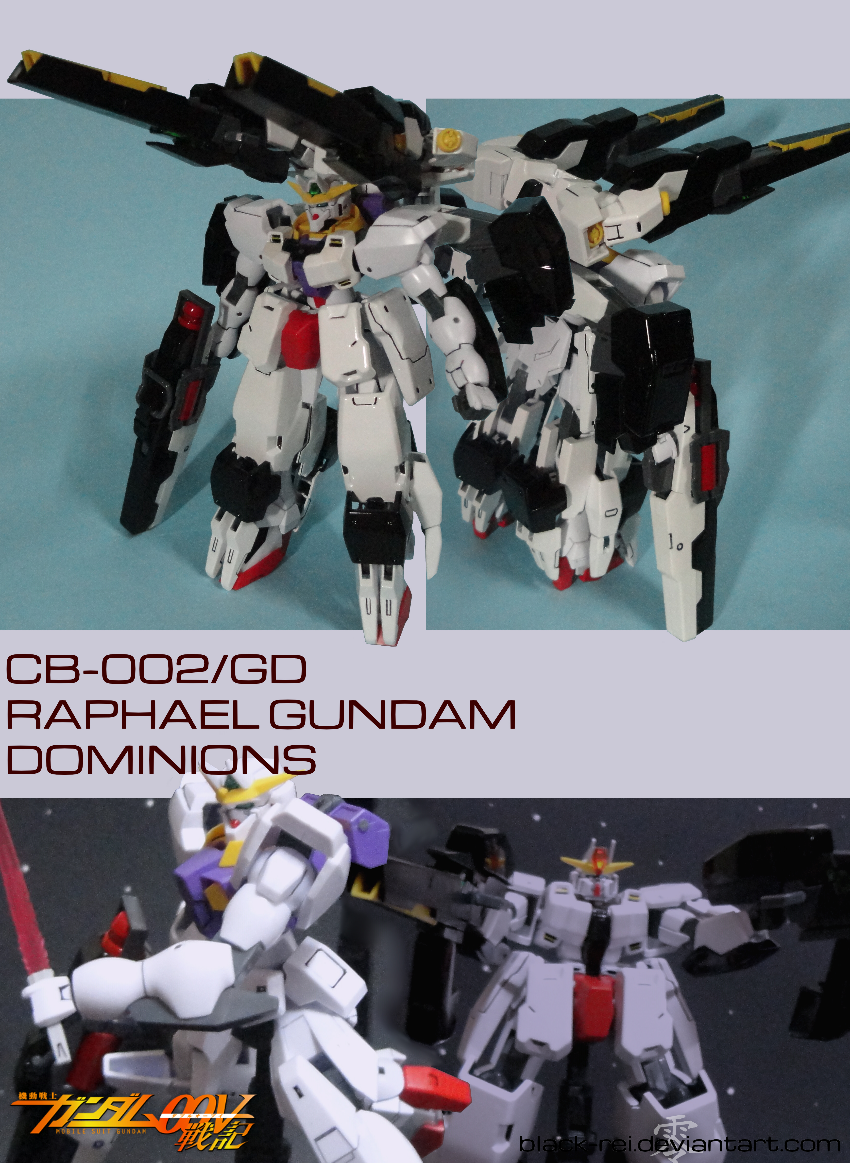 Cb 002 Gd Raphael Gundam Dominions By Black Rei On Deviantart