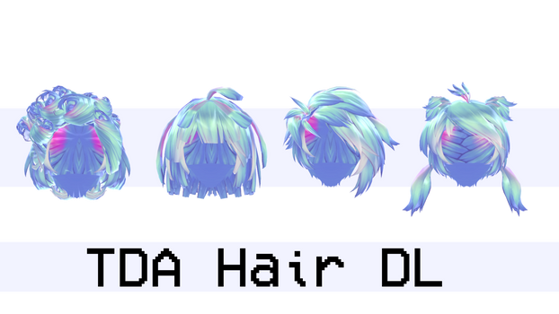 MMD TDA Hair DL #12