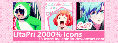 UtaPRi 2000 - 13 icons - by chinjin.deviantart