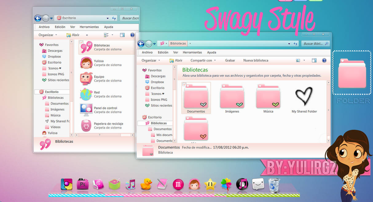 Swagy Style for iconpackager by YuliRgz on DeviantArt