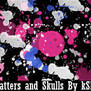 Splatters and Skulls BrushPack