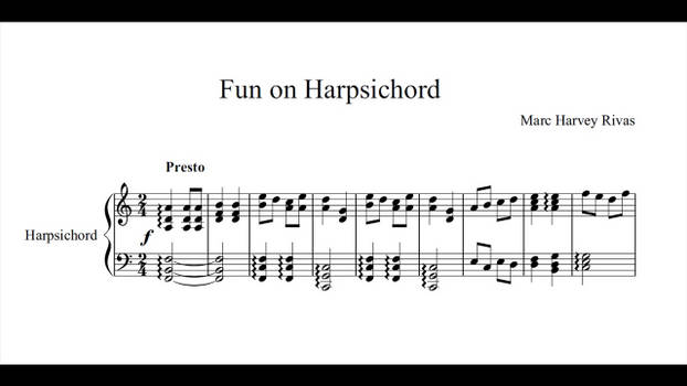 Fun on Harpsichord