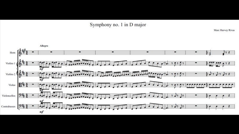 Symphony no. 1