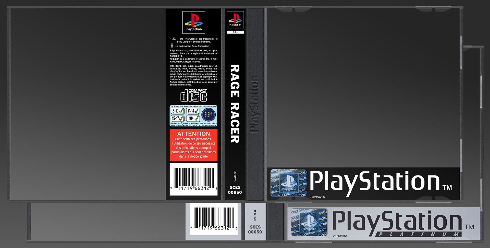 Ps1 Cover Template Ps1 Cover Template