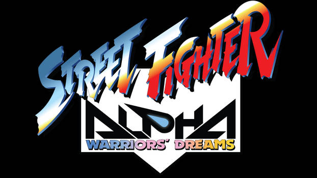 Street Fighter Alpha Vector Logo (1995)