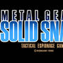 Metal Gear 2: Solid Snake Vector Logo (1990)