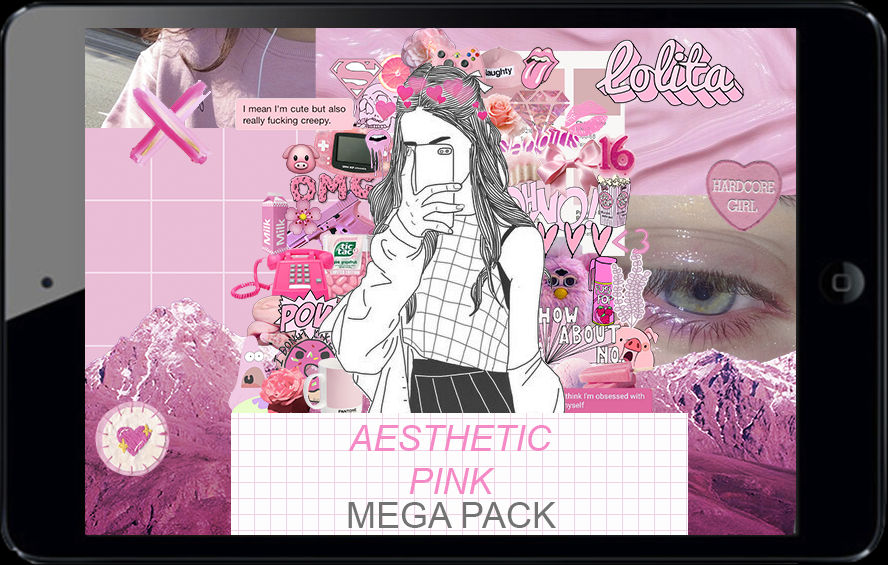 Aesthetic Pink Mega Pack By Goddesssellygomez On Deviantart