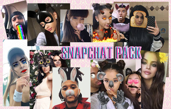 Snapchat pack (png/psd)