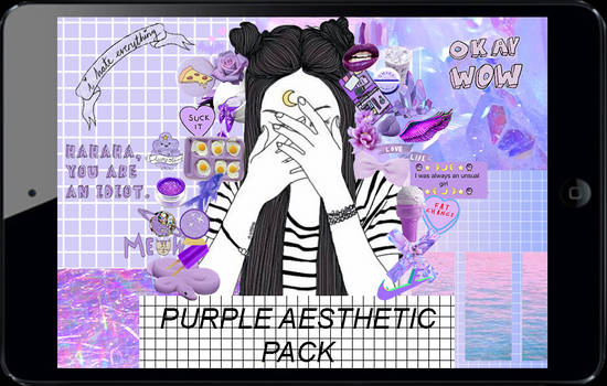 Purple aesthetic pack