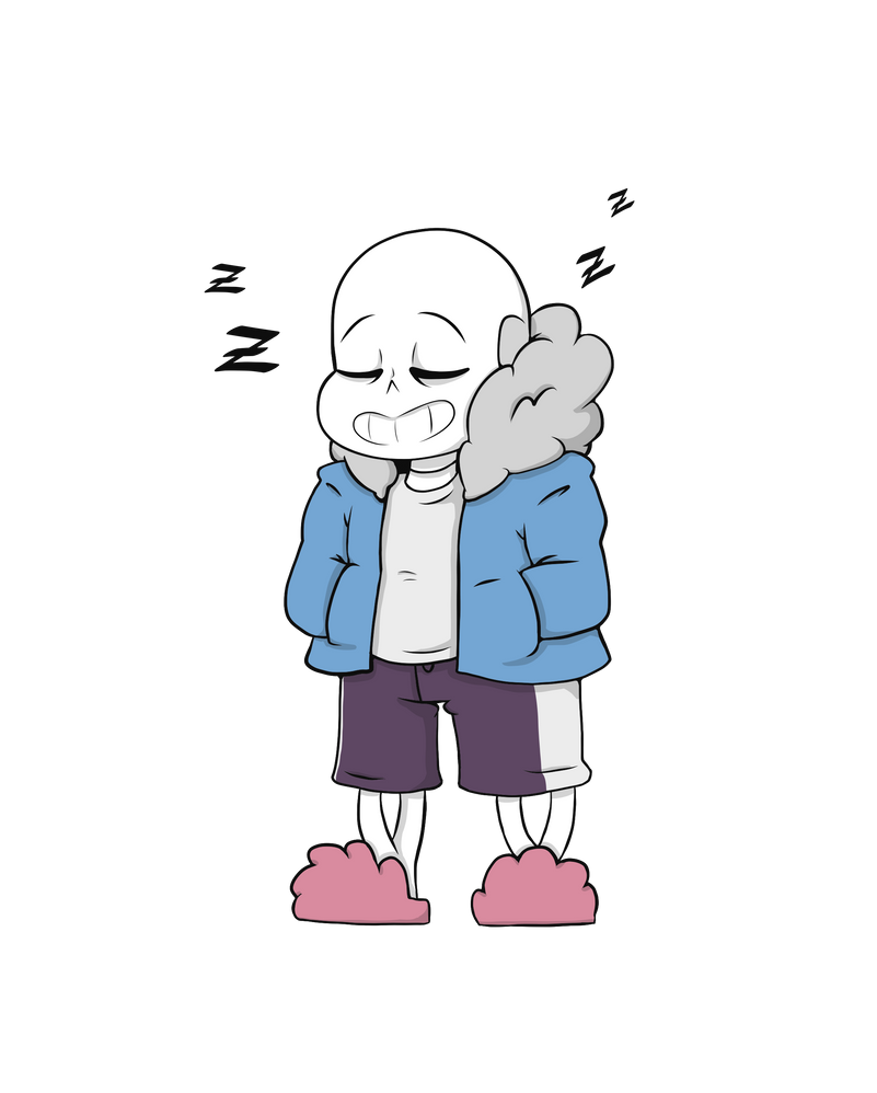 Sleeping Sans Gif by TyelerKostlan on DeviantArt