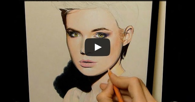 Karen Gillan - Timelapse and Tutorial