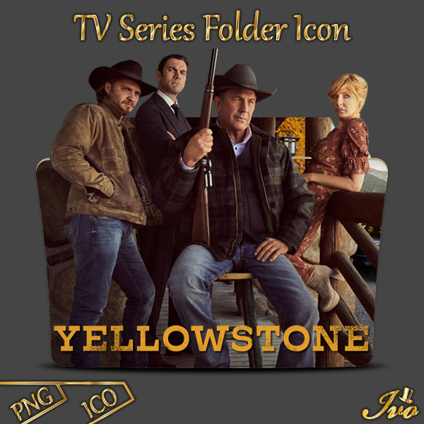 Yellowstone TV Series 2018 Folder Icon by ivoRs on DeviantArt