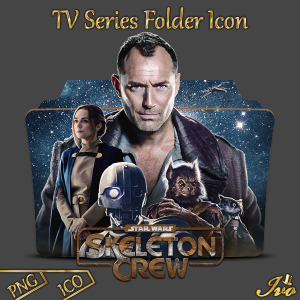 Star Wars Skeleton Crew TV Series 2024 Folder Icon by ivoRs on DeviantArt