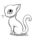 FREE Chibi Kitty Base for Adoptables by Abuzzling on DeviantArt
