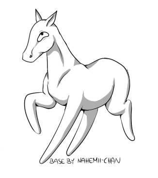 Derp Horse Base [free use] by Nahemii-chan on DeviantArt