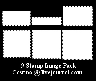 9 Stamp Shape Pack