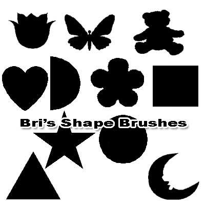 Shape Brushes by rabidbribri