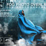 Smog, fog, smoke overlays textures Halloween photo