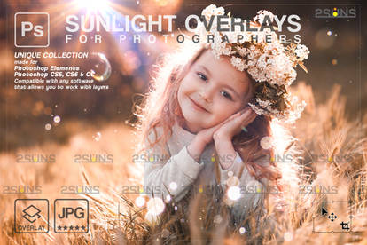 Sunlight photo overlays Sunshine Photoshop