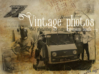 Retro photos Vintage photoshop textures digital