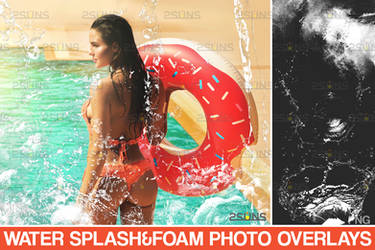 Water overlays Photoshop Waterfall overlay