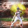 Digital Backdrop SOFTBALL Sport Stadium Overlay
