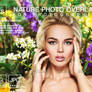 Digital flower backdrop, Flower overlay, Photoshop
