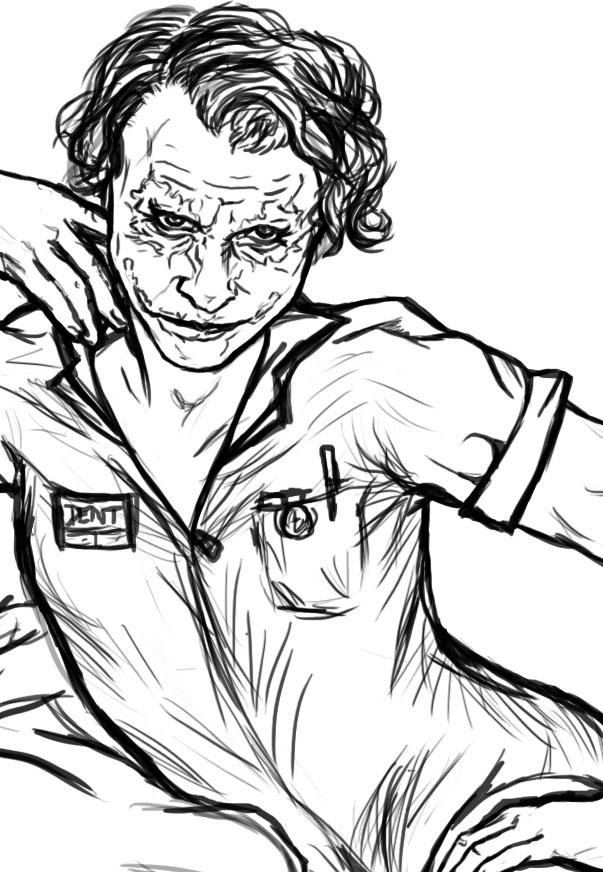 The Joker Coloring Page by alyssathestar on DeviantArt