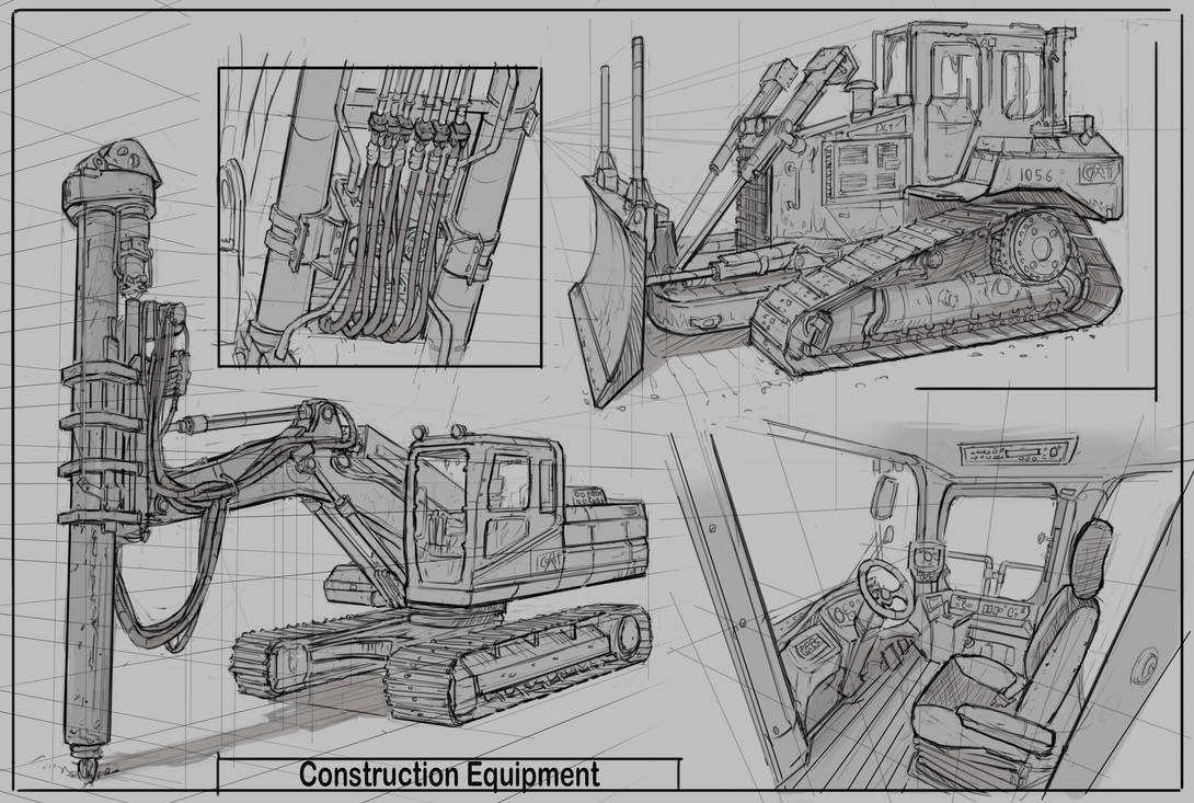 Heavy Equipment study by jasont199 on DeviantArt