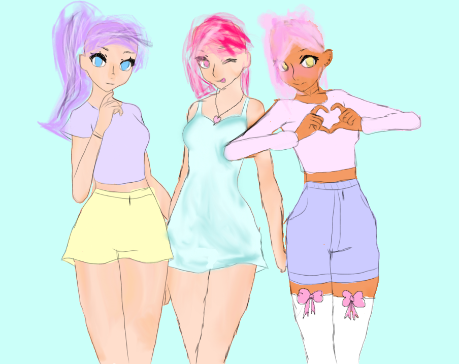 BFFS by LuluwolfUltima on DeviantArt