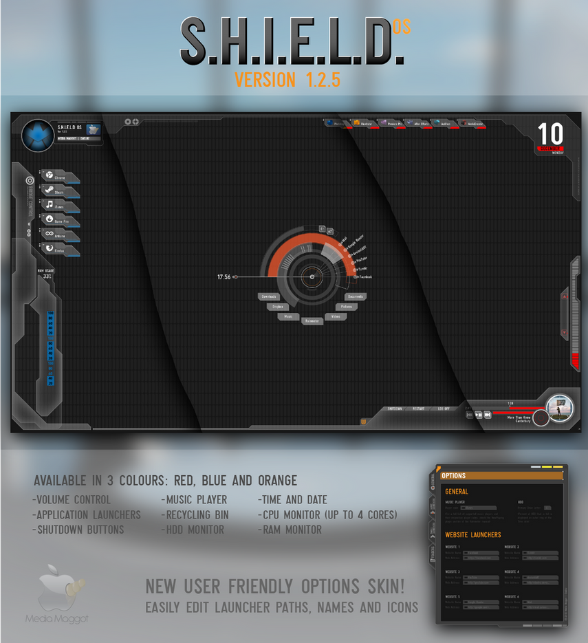 Avengers S.H.I.E.L.D OS Ver 1.2.5 by Daelnz