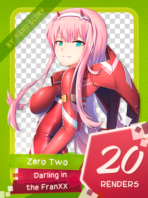 Zero Two Render  Anime Girl Render #1 by AfiqKun on DeviantArt