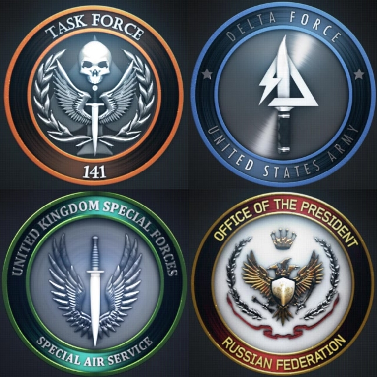 Modern Warfare Logos