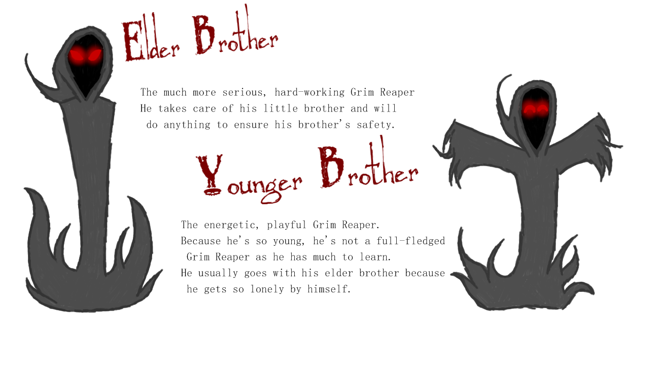 Elder and Younger by SleepyHoneyBee on DeviantArt