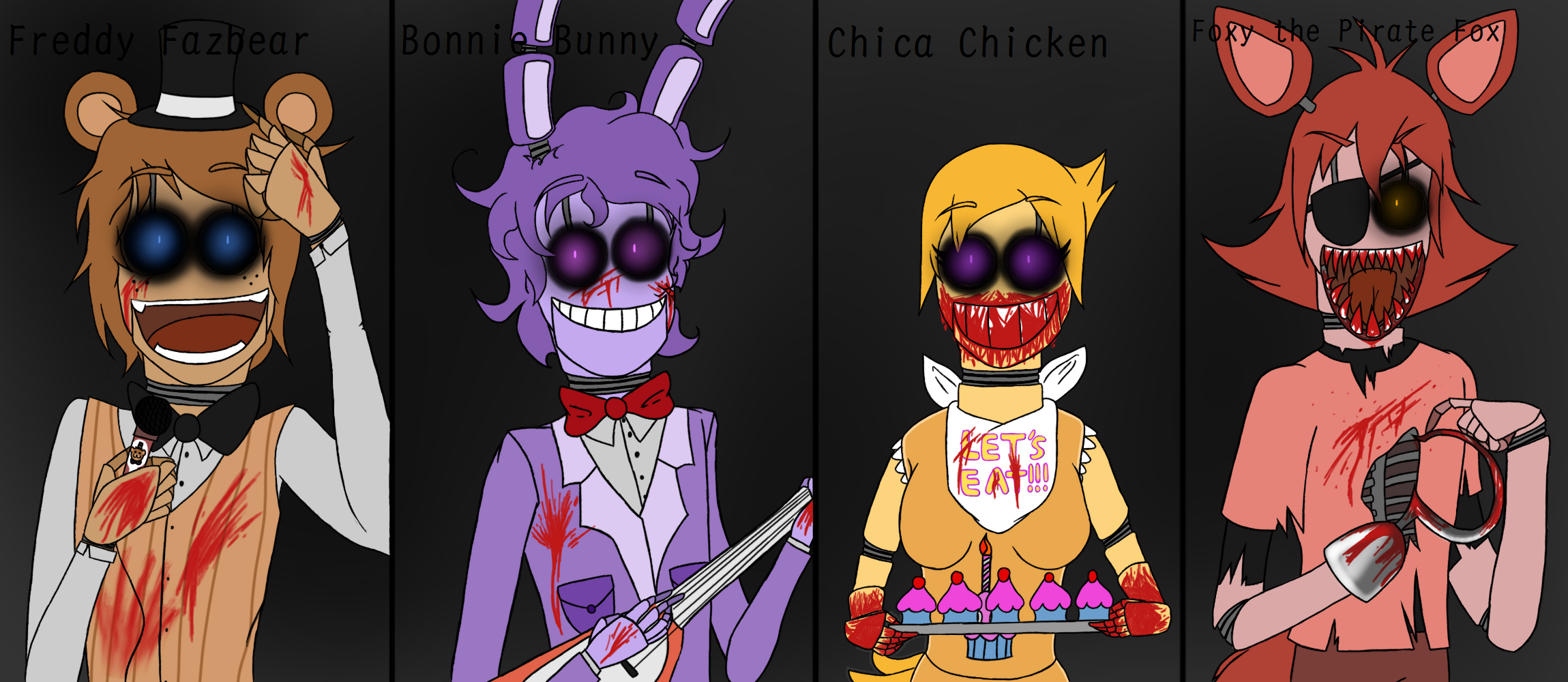 Five Nights at Freddy's by SleepyHoneyBee on DeviantArt