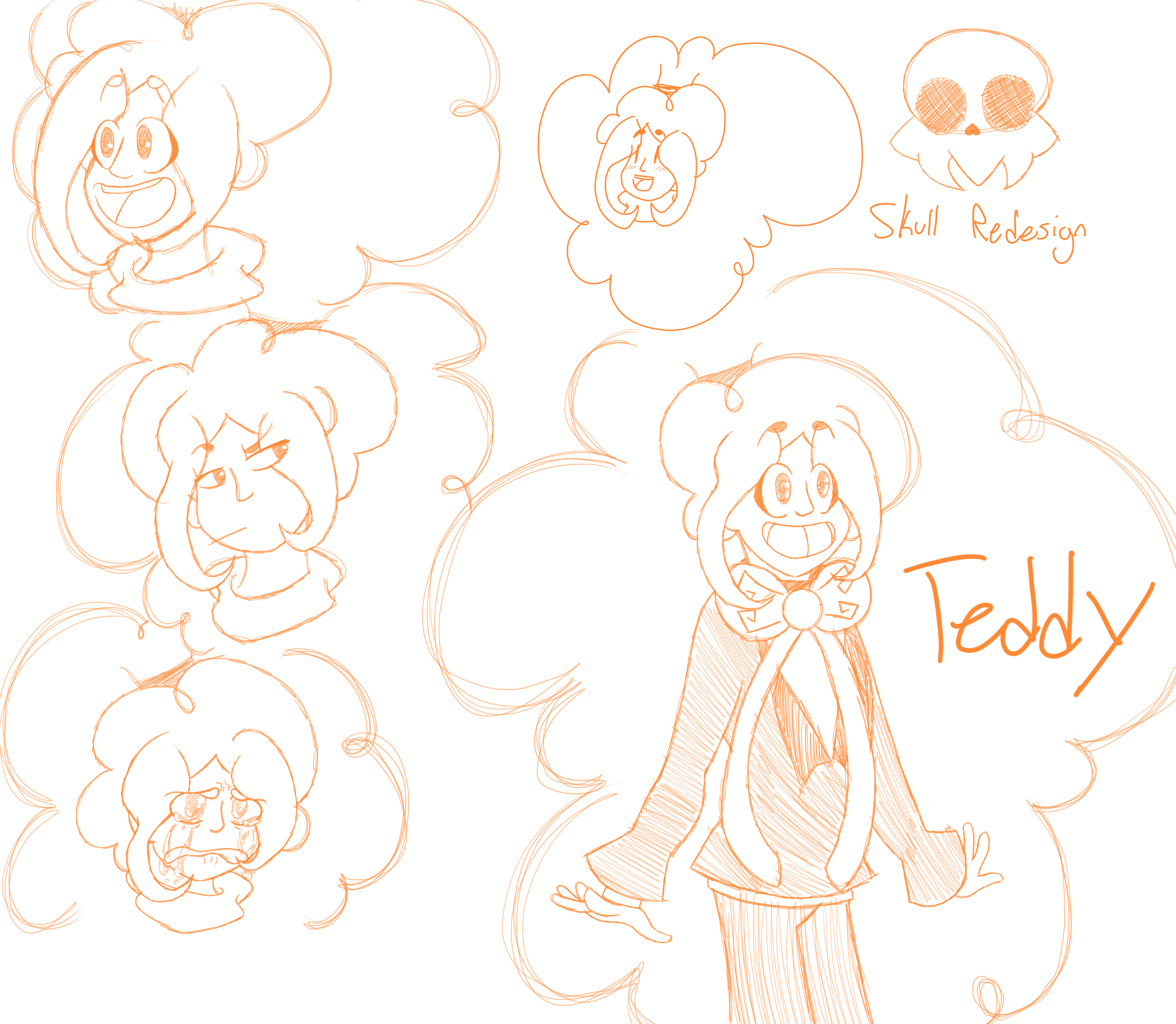 Teddy Doodles by SleepyHoneyBee on DeviantArt