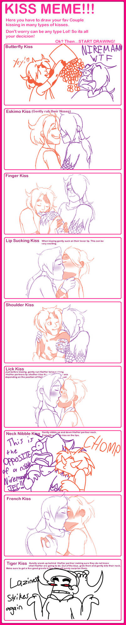 Kiss Meme - Crocator and Niremaan