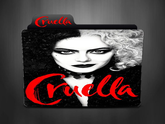 Cruella (2021) Folder Icon by cocaaaine on DeviantArt