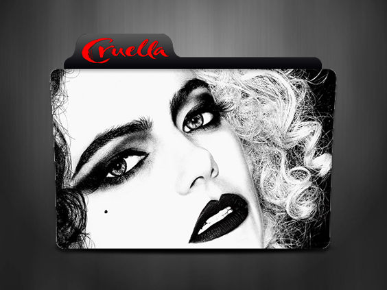 Cruella (2021) Folder Icon v2 by cocaaaine on DeviantArt