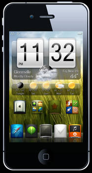 iPhone 4, 3GS HTC Widget