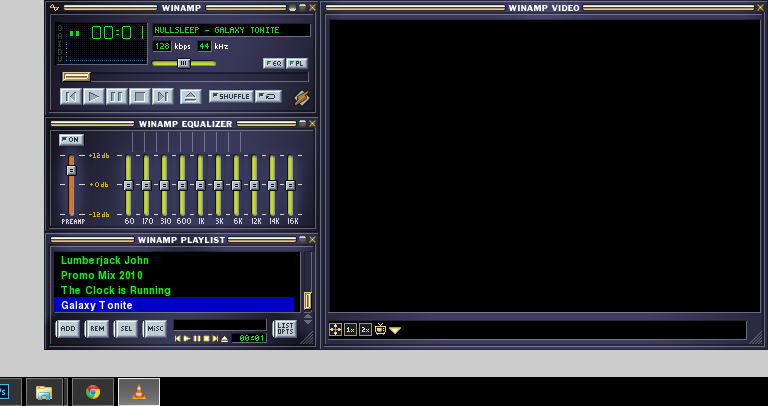 Winamp Base (Winamp2 Classic) Skin for VLC