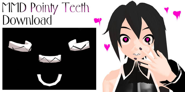 MMD Pointy Teeth DL