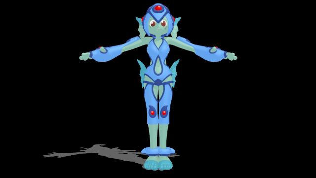 Render Ranamon MMD Ranamon by Hogarth-MMD on DeviantArt