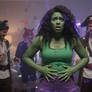 She-Hulk - Halloween party