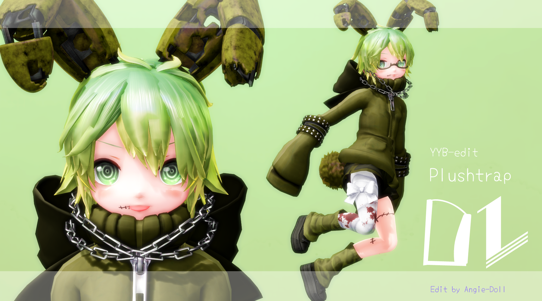 [MMD FNAF] Plushtrap DL Down