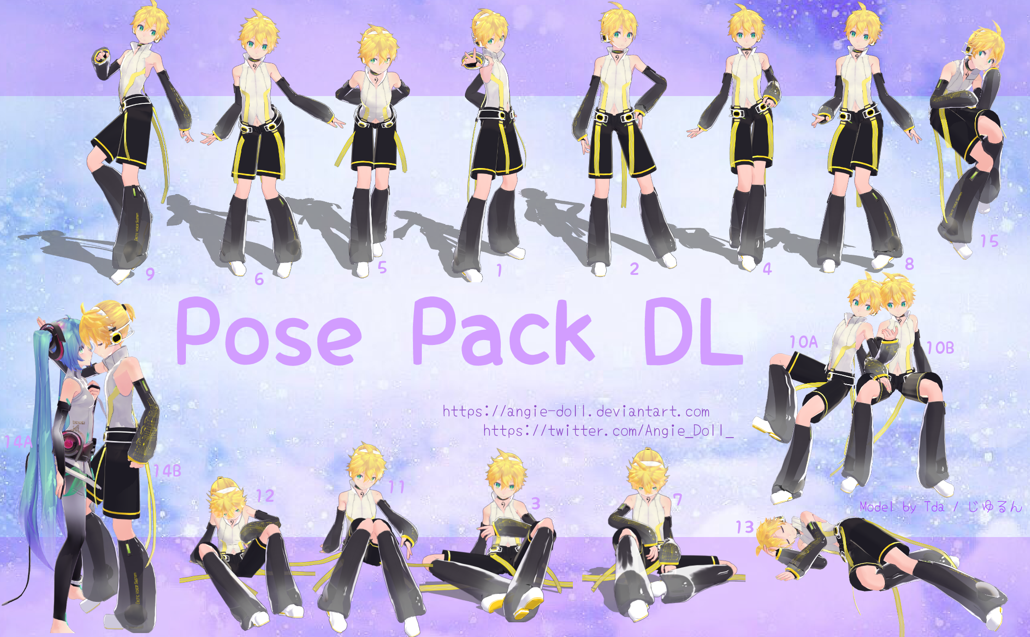 Mmd Pose Pack 10 Dl By Snorlaxin On Deviantart