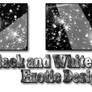 Black and White Star Textures