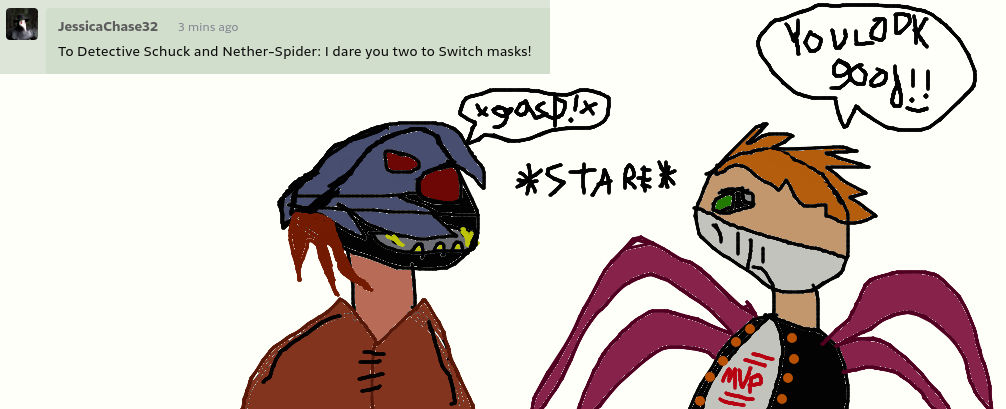 Ask #17 by JamesKWolfen on DeviantArt